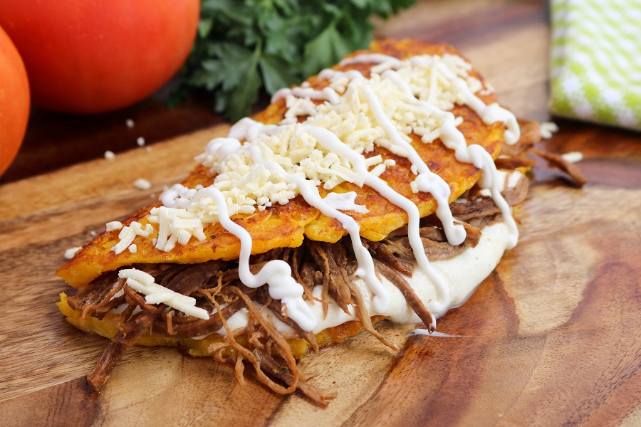 Cachapa de Carne
