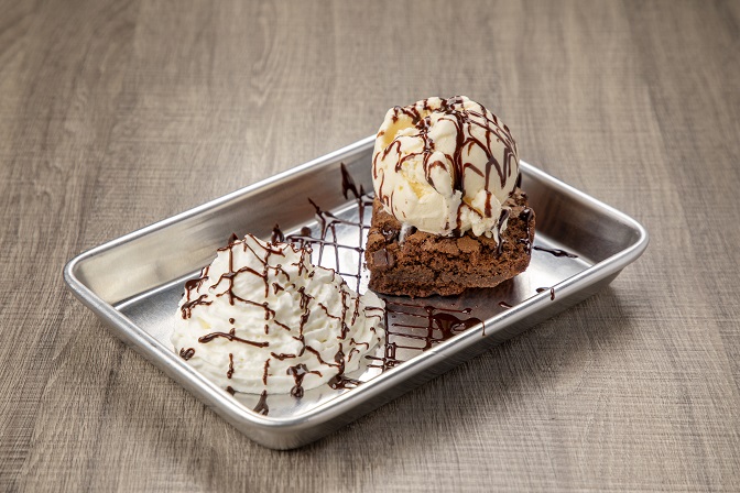 Brownie and Ice Cream