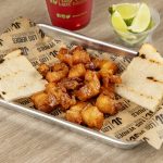 Chicharron con Arepa